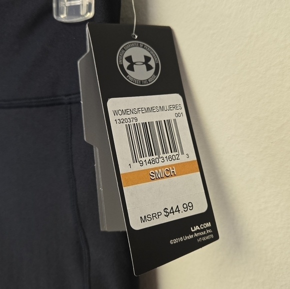 Under Armour Mileage Heatgear Compression Capri legging Black S - Picture 15 of 16